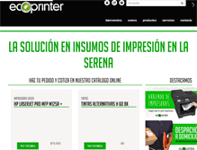 Tablet Screenshot of ecoprinter.cl