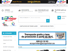 Tablet Screenshot of ecoprinter.es